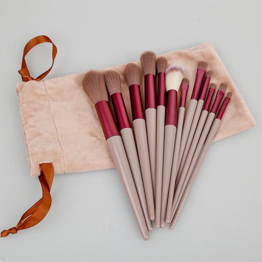 13 Pcs Makeup Brush Set JZCosmetics.com