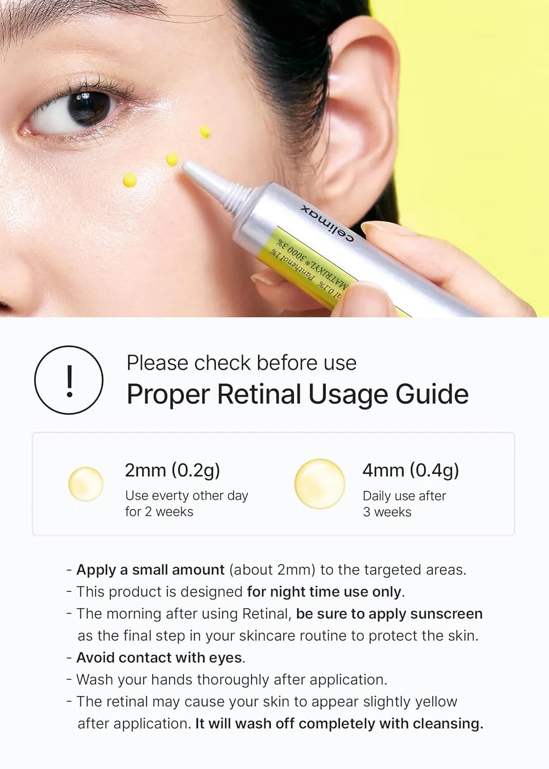 celimax The Vita-A Retinal Shot Tightening Booster 15ml JZ Cosmetics