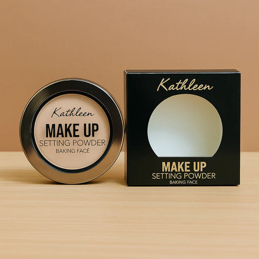 Kathleen Make Up Setting Powder – Baking Face – Oil Control & Long-Lasting Finish JZ Cosmetics