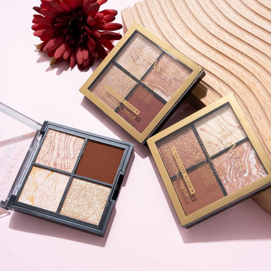 Hudamoji Highlighter 2pcs Set – Shimmering Glow Highlighter Duo JZCosmetics.com