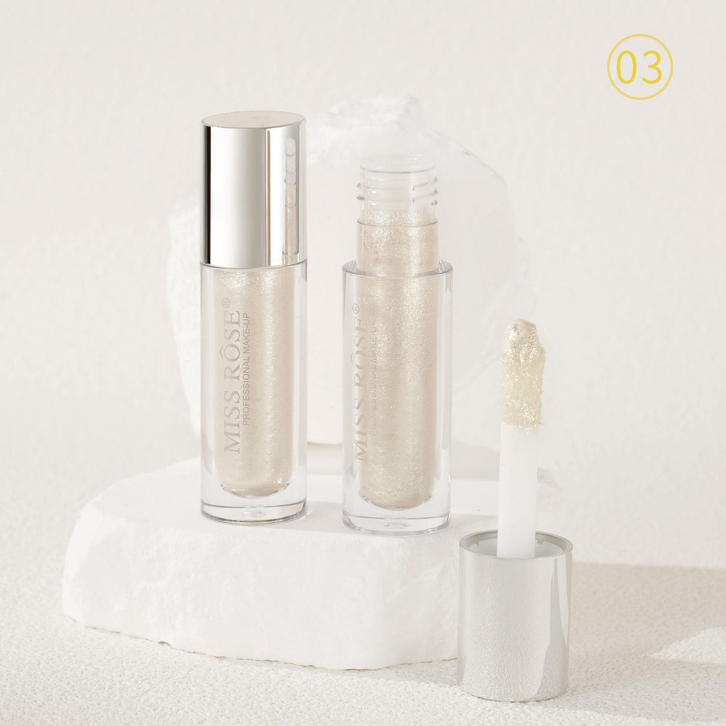 Miss Rose Liquid Highlighters 6pcs Set – Multi-Shade Glow & Radiance Makeup JZCosmetics.com