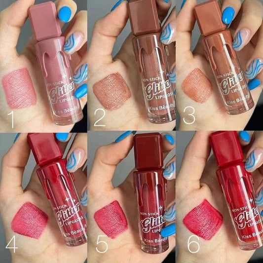 Mocallure Glitter Lip Gloss 6pcs Set JZCosmetics.com