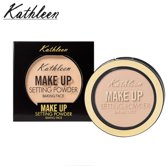 Kathleen Make Up Setting Powder β Baking Face β Oil Control & Long-Lasting Finish JZ Cosmetics