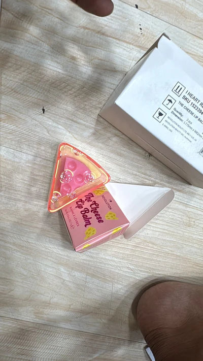 Triangle Tinted Cheese Shaped Lip Balm Temperature Control Color Change Moisturizing Lipstick Anti-Cracking Anti-Drying Hydration Lip Care JZ Cosmetics