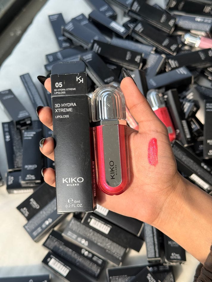 KIKO Milano 3D Hydra Lip Gloss 6pcs Set – High Shine Hydrating Non-Sticky Lip Gloss | Made in Italy JZCosmetics.com