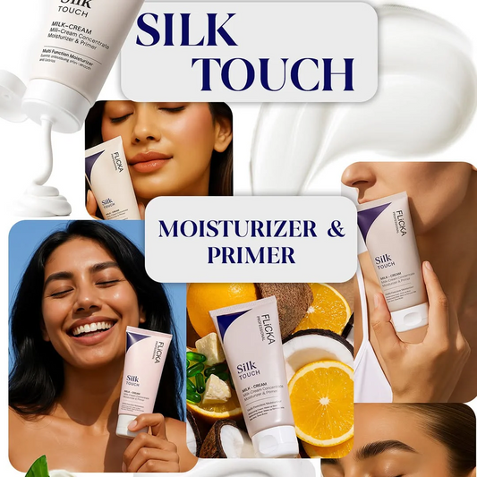 Flicka Silk Touch – 3 in 1 Moisturizer, Primer & Sunscreen for Face JZ Cosmetics