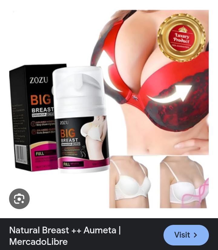 ZOZU Big Breast Enhancer Cream | Firming, Lifting & Volumizing Bust Cream | Natural Herbal Formula for Fuller & Tighter Breasts JZ Cosmetics