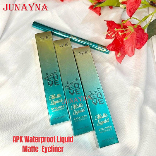 APK Melody of Love Liquid Eyeliner | Ultra-Black • Smudge-Proof • Waterproof • Long-Lasting Precision Tip JZ Cosmetics