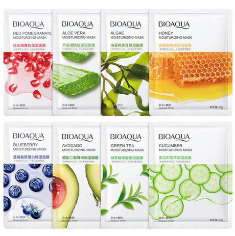 Pack Of 15Pcs Random Moisturizing , Glowing , Anti Aging Deep Repair Sheet Masks 1x15 JZ Cosmetics