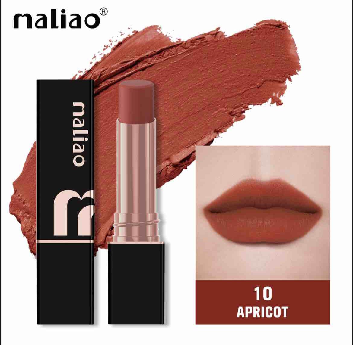 Maliao Super Non-Transfer Lipstick / Available in 24 Shades JZCosmetics.com