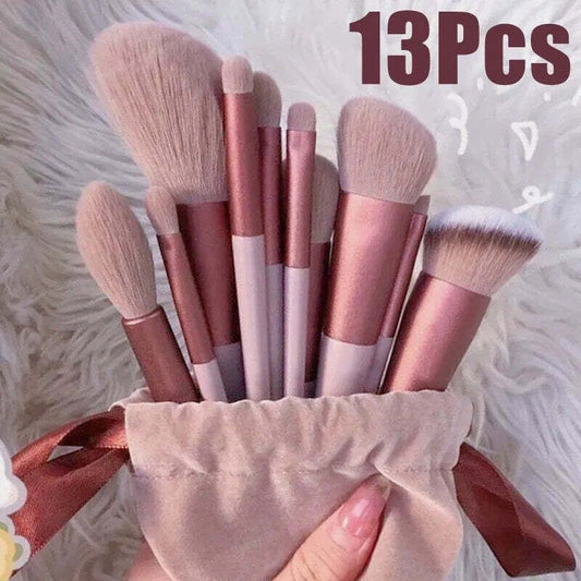 13 Pcs Makeup Brush Set JZCosmetics.com