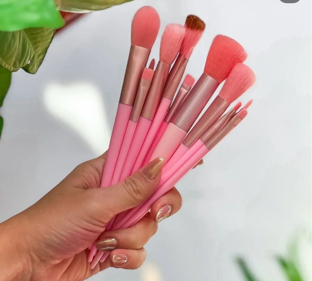 13pcs Professional Makeup Brush Set – Soft Bristles Face & Eye Brushes JZCosmetics.com