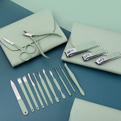16pcs Nail Cutter Set – Professional Manicure & Pedicure Kit JZCosmetics.com