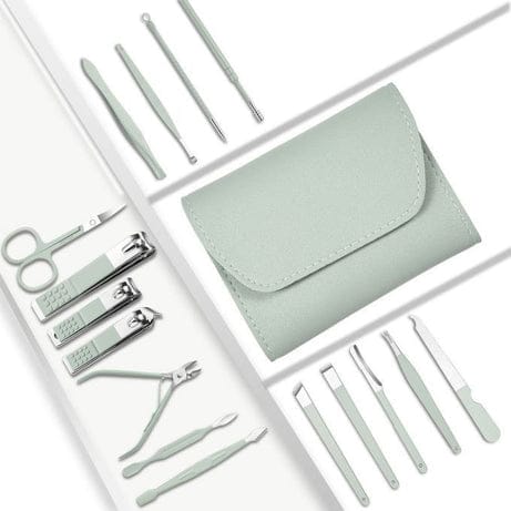 16pcs Nail Cutter Set – Professional Manicure & Pedicure Kit JZCosmetics.com