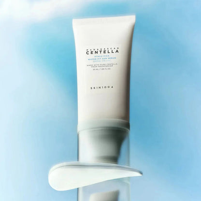 Centella Hyalu-Cica Water-Fit Sun Serum SPF50+ PA++++ | Lightweight Hydrating Korean Sunscreen | Non-Greasy & Sensitive Skin Friendly | 50ml JZ Cosmetics