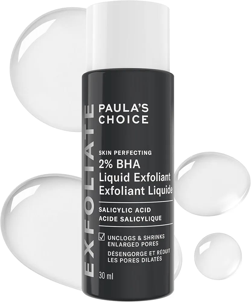 Paula's Choice 2% BHA Liquid Exfoliant 118ml – Salicylic Acid Leave-On Exfoliator for Blackheads, Pores & Smooth Skin JZCosmetics.com