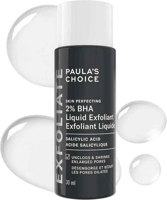 Paula's Choice 2% BHA Liquid Exfoliant 118ml – Salicylic Acid Leave-On Exfoliator for Blackheads, Pores & Smooth Skin JZCosmetics.com