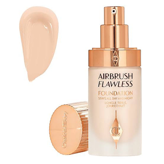 Charlotte Tilbury Airbrush Flawless Longwear Foundation 30ml – Full Coverage, Poreless Finish & 16H Wear JZCosmetics.com