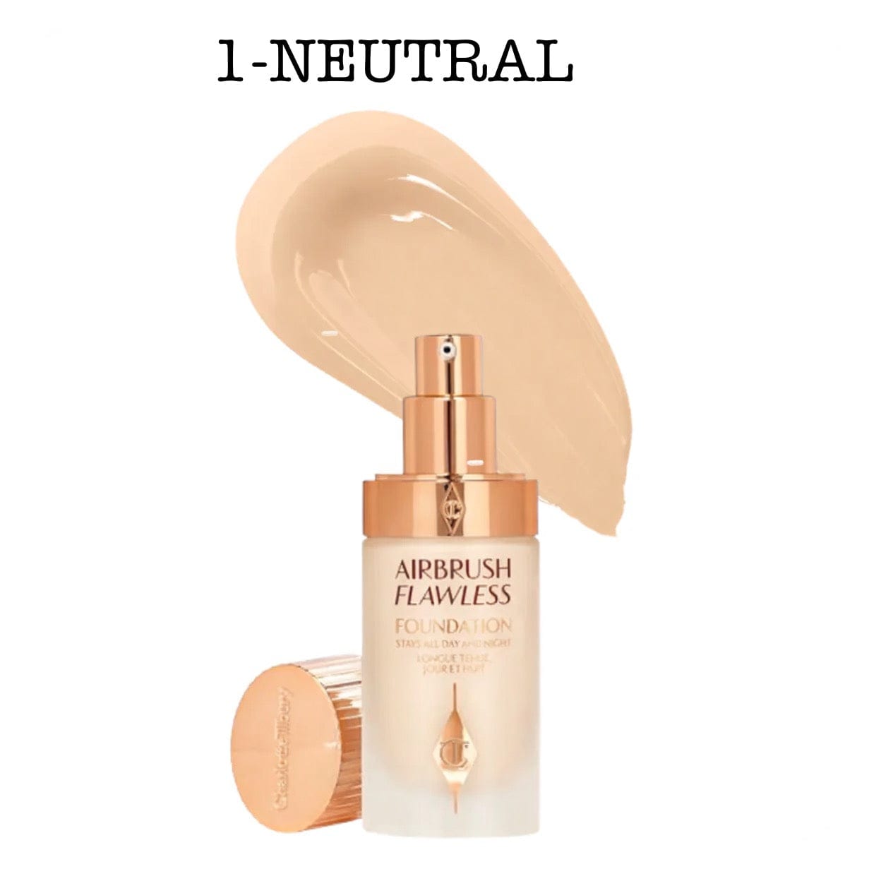 Charlotte Tilbury Airbrush Flawless Longwear Foundation 30ml – Full Coverage, Poreless Finish & 16H Wear JZCosmetics.com