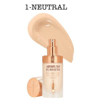 Charlotte Tilbury Airbrush Flawless Longwear Foundation 30ml – Full Coverage, Poreless Finish & 16H Wear JZCosmetics.com