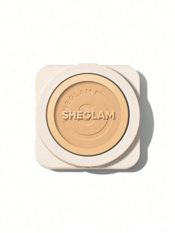 SHEGLAM Skin-Focus Full Coverage Powder Foundation | Smooth Matte Finish | Long-Lasting Oil Control Compact | 6 Shades Available JZCosmetics.com