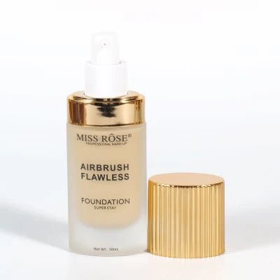 Miss Rose Airbrush Flawless Foundation – Smooth Full Coverage Makeup