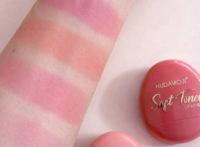 Huda Moji 4pcs Lip & Cheek Sticks | Multi-Use Creamy Tint | Smooth Blendable Formula JZCosmetics.com