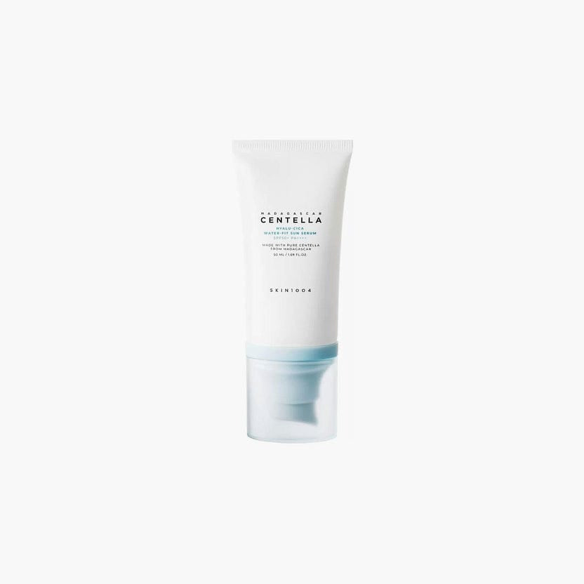 Centella Hyalu-Cica Water-Fit Sun Serum SPF50+ PA++++ | Lightweight Hydrating Korean Sunscreen | Non-Greasy & Sensitive Skin Friendly | 50ml JZ Cosmetics