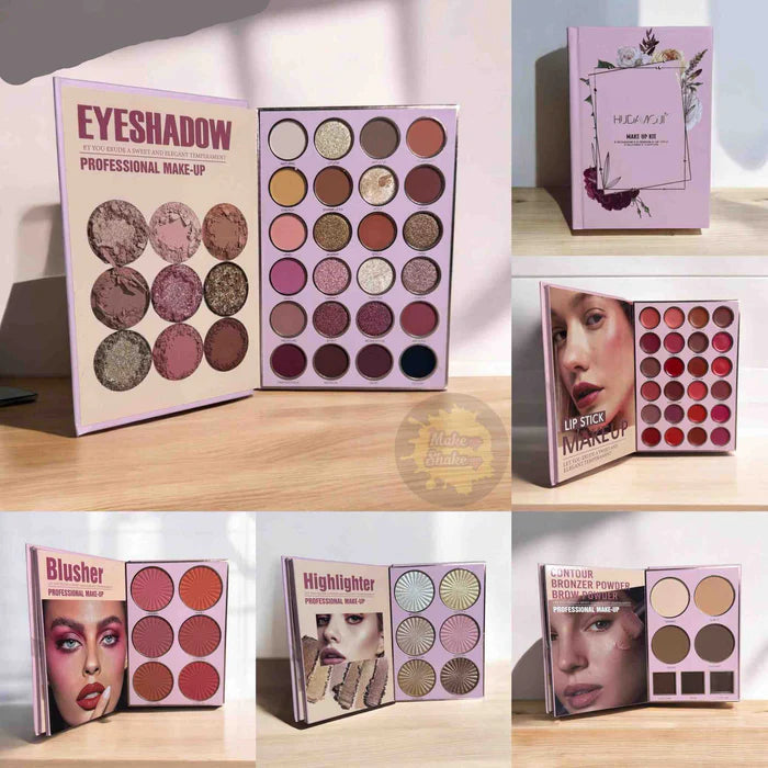 HUDAMOJI 5 Pages All-In-One Make-Up Book Palette