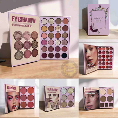 HUDAMOJI 5 Pages All-In-One Make-Up Book Palette