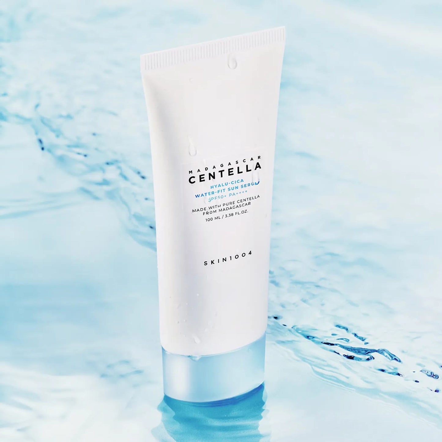 Centella Hyalu-Cica Water-Fit Sun Serum SPF50+ PA++++ | Lightweight Hydrating Korean Sunscreen | Non-Greasy & Sensitive Skin Friendly | 50ml JZ Cosmetics