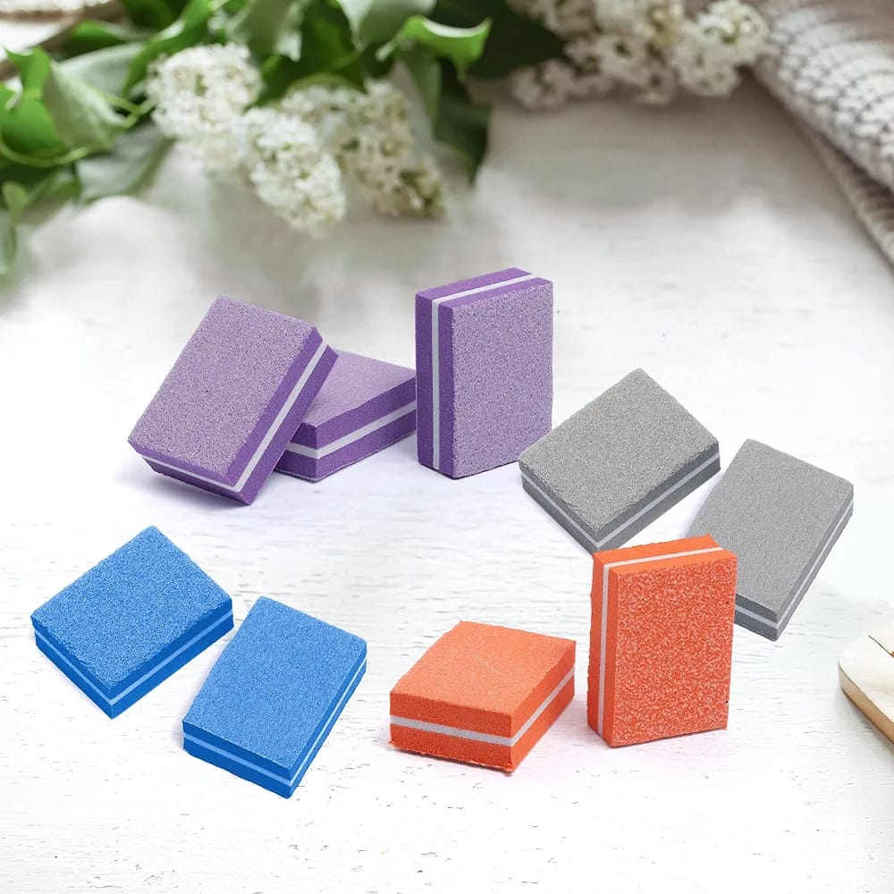 4Pcs Nail Buffer Set – Professional Nail Buffing Blocks | Nail Shaper, Smoother & Shiner for Natural & Acrylic Nails JZCosmetics.com