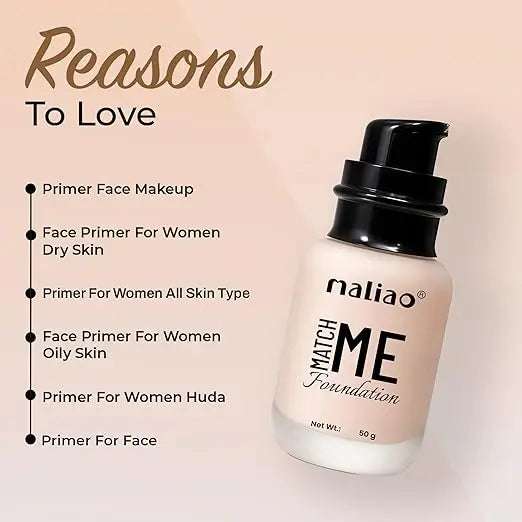 Maliao Powder-Less Liquid Oil-Free Water Base Primer - Lasting No-Makeup Effect JZ Cosmetics