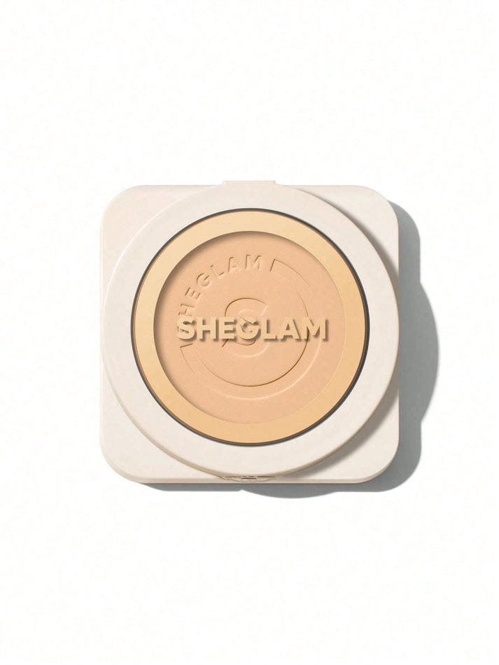 SHEGLAM Skin-Focus Full Coverage Powder Foundation | Smooth Matte Finish | Long-Lasting Oil Control Compact | 6 Shades Available JZCosmetics.com