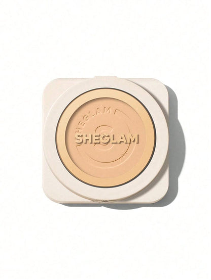 SHEGLAM Skin-Focus Full Coverage Powder Foundation | Smooth Matte Finish | Long-Lasting Oil Control Compact | 6 Shades Available JZCosmetics.com