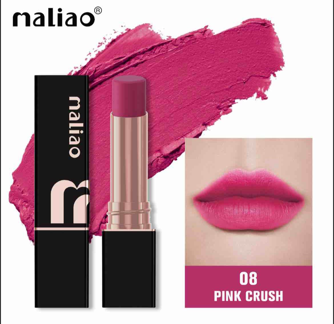 Maliao Super Non-Transfer Lipstick / Available in 24 Shades JZCosmetics.com