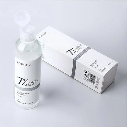 KORMESIC 7% Glycolic Acid Blackhead Remover Face Firming Moisturizing Toner - 250ml
