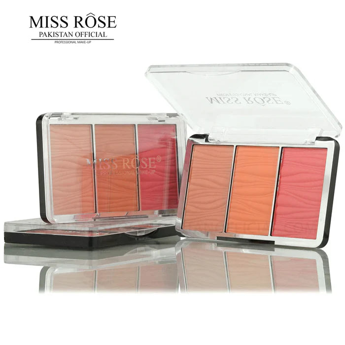Miss Rose Dreamy 3 in 1 Blush JZ Cosmetics