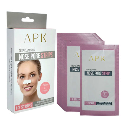 APK Nose Pore Strips – Deep Blackhead Removal & Pore Cleansing Strips JZCosmetics.com