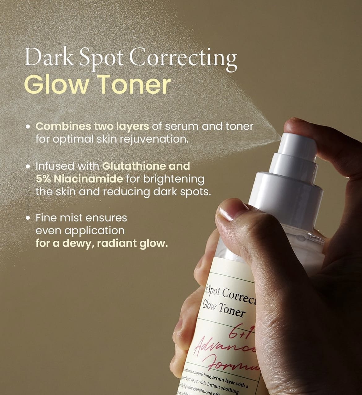 AXIS-Y Dark Spot Correcting Glow Toner 125ml JZCosmetics.com