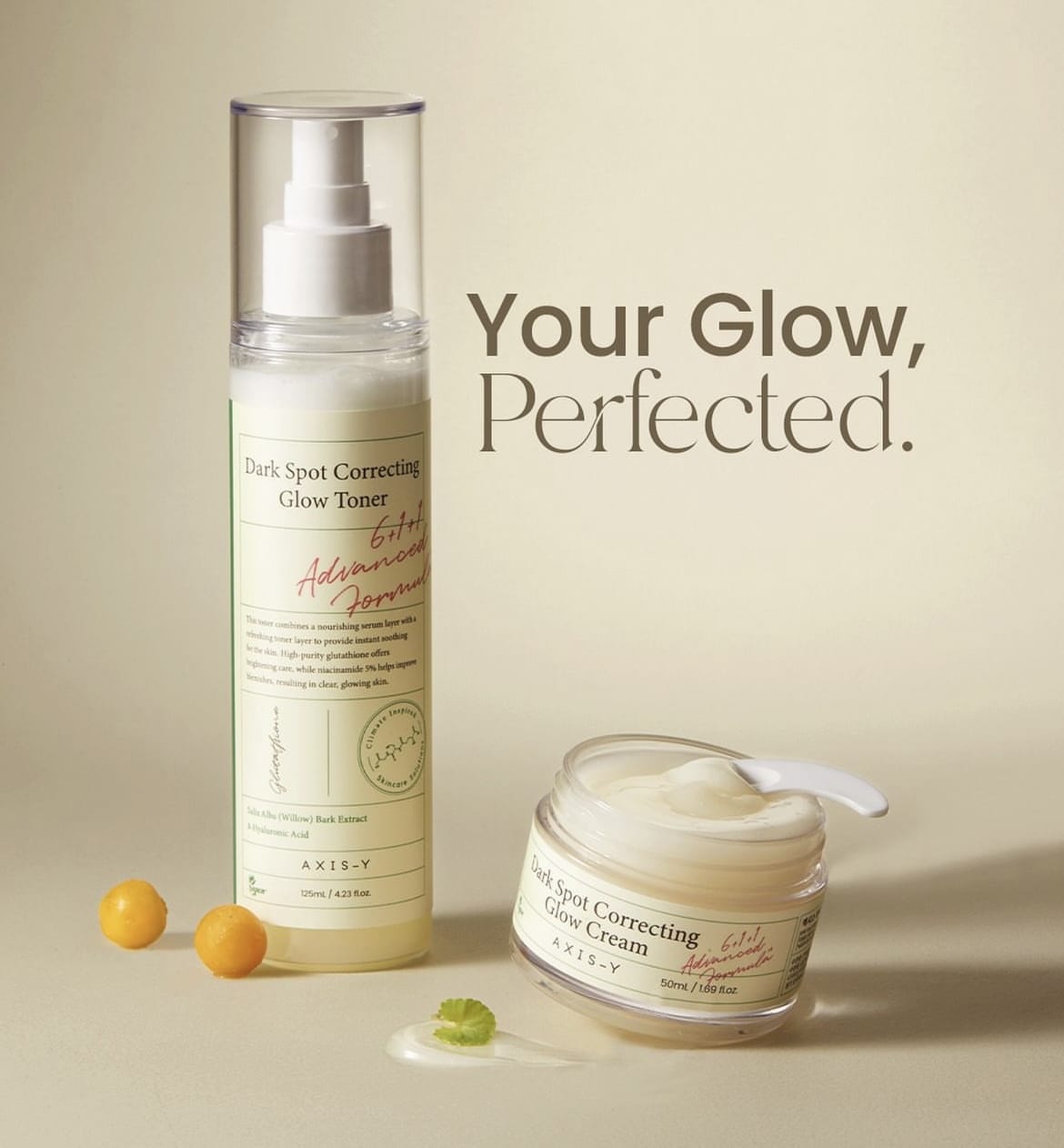 AXIS-Y Dark Spot Correcting Glow Toner 125ml JZCosmetics.com