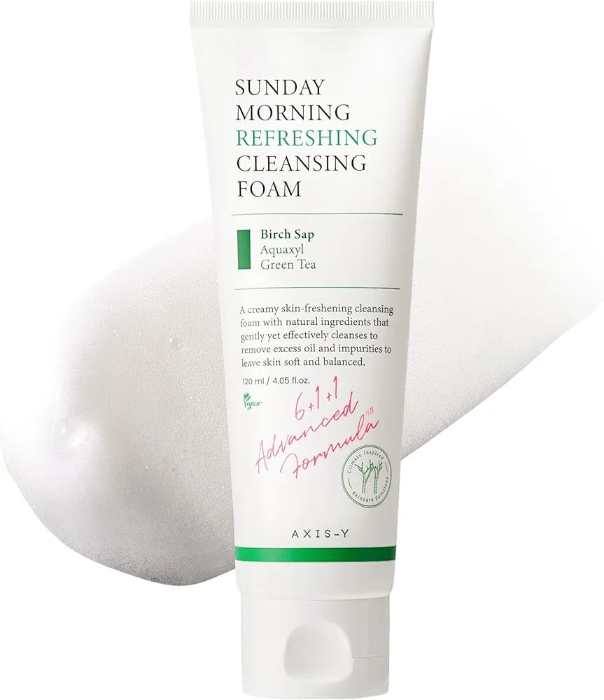 AXIS-Y Sunday Morning Refreshing Cleansing Foam 120ml JZCosmetics.com