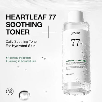 Anua Heartleaf 77% Soothing Toner 250ml JZCosmetics.com