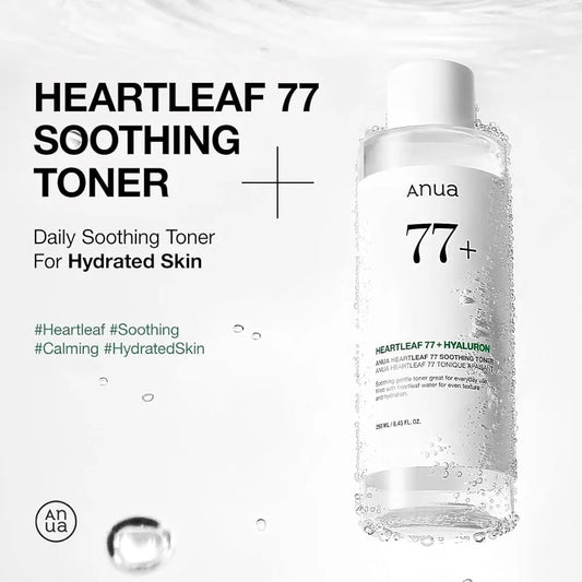 Anua Heartleaf 77% Soothing Toner 250ml JZCosmetics.com