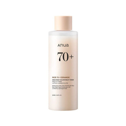 Anua Rice 70 Glow Milky Toner 250ml JZCosmetics.com