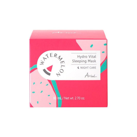Ariul Watermelon Hydro Vital Sleeping Mask 80ml – Deep Hydrating Overnight Face Mask JZCosmetics.com