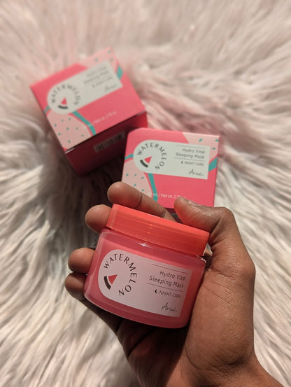 Ariul Watermelon Hydro Vital Sleeping Mask 80ml – Deep Hydrating Overnight Face Mask JZCosmetics.com