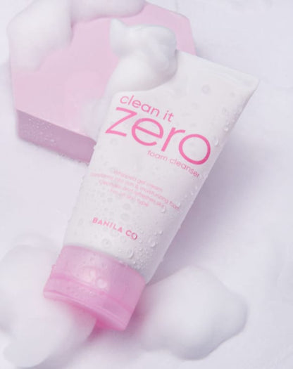 Banila Co Clean It Zero Foam Cleanser 150ml – Deep Cleansing & Brightening Face Wash JZCosmetics.com