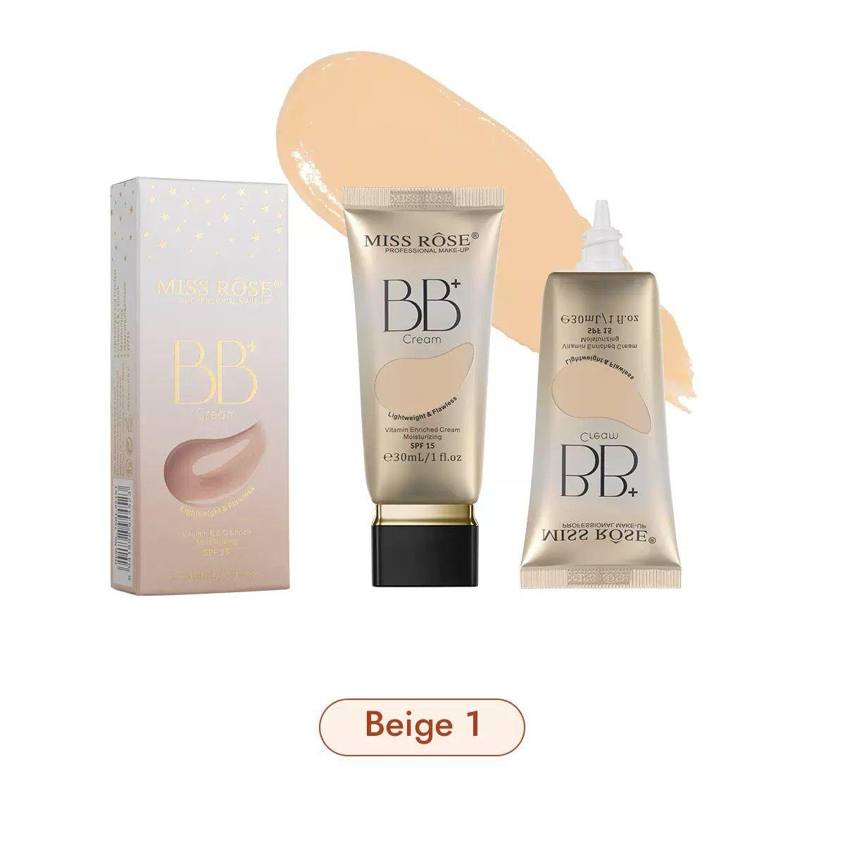 MISS ROSE BB Cream | Lightweight Natural Coverage Foundation Cream JZCosmetics.com