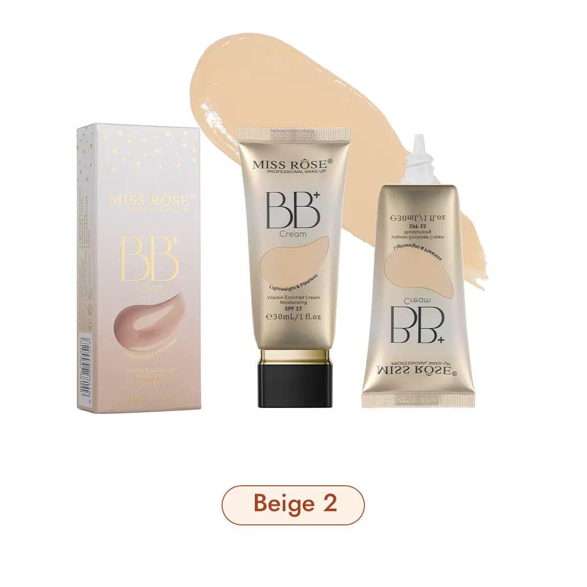 MISS ROSE BB Cream | Lightweight Natural Coverage Foundation Cream JZCosmetics.com